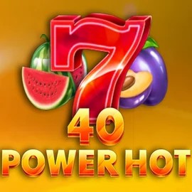 40 Power Hot slot visual from Amusnet Interactive available on vipsluckcasino.com