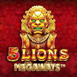 5 Lions Megaways by Pragmatic Play, showcased at vipsluckcasino.com – game logo
