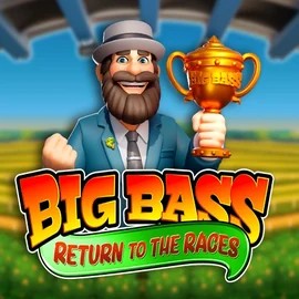 Big Bass Return to the Races game by Pragmatic Play – logo hosted on VipLuck Casino