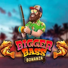 Bigger Bass Bonanza slot visual from Pragmatic Play available on vipsluckcasino.com