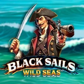 Black Sails Wild Seas logo by Infinity Dragon Studios at VipLuck Casino
