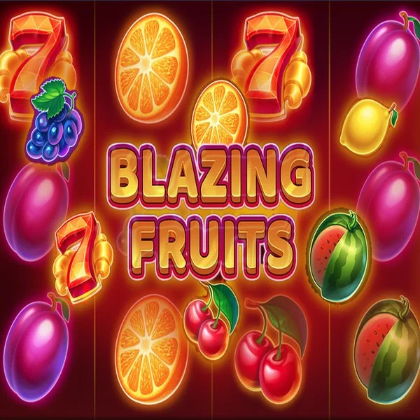Blazing Fruits slot visual from Inbet Games available on vipsluckcasino.com
