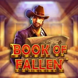Book Of Fallen casino game by Pragmatic Play – featured logo at VipLuck Casino