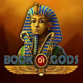 Logo of Book of Gods from BF Games at VipLuck Casino