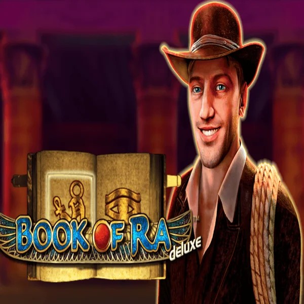Try Book of Ra Deluxe slot by Novomatic on vipsluckcasino.com – logo image