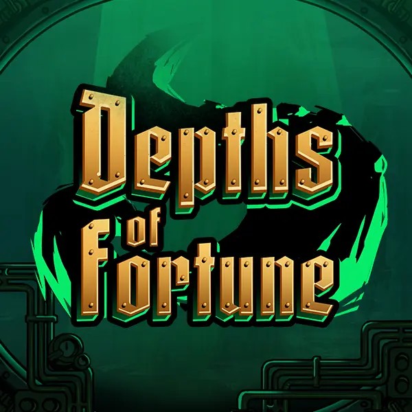 Depths of Fortune slot logo by AvatarUX Studios at VipLuck Casino