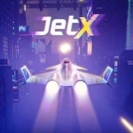 Logo of jetX from SmartSoft at VipLuck Casino