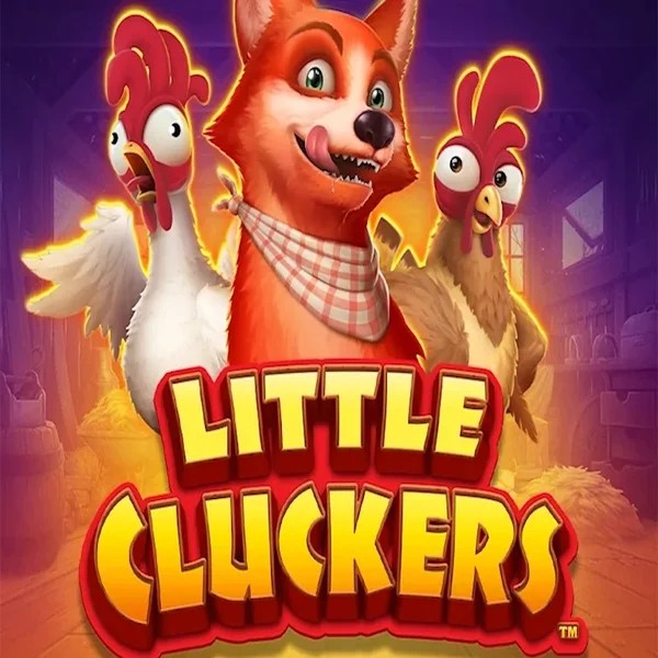 Little Cluckers slot logo by Greentube at VipLuck Casino