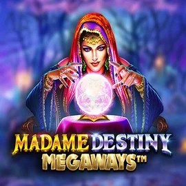 Madame Destiny Megaways logo by Pragmatic Play at VipLuck Casino