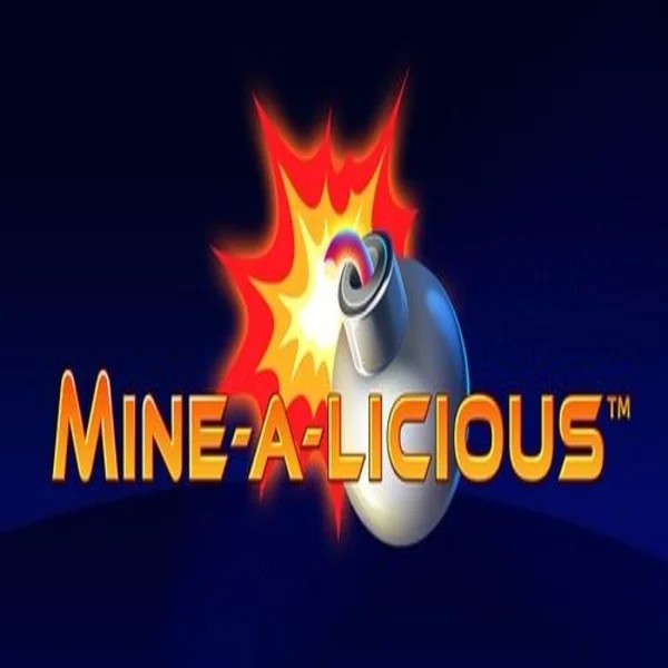 Mine a Licious slot logo by Playtech at VipLuck Casino