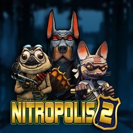 Nitropolis 2 online game logo by ELK Studios on vipsluckcasino.com