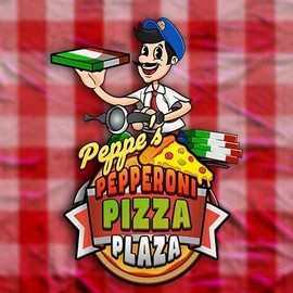 Peppe’s Pepperoni Pizza Plaza slot visual from Pragmatic Play available on vipsluckcasino.com