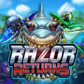 Razor Returns casino game by Push Gaming – featured logo at VipLuck Casino