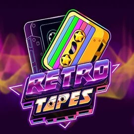 Logo of Retro Tapes from Push Gaming at VipLuck Casino