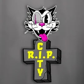 Logo of RIP City from Hacksaw Gaming at VipLuck Casino