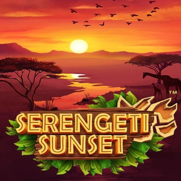 Serengeti Sunset slot visual from Skywind Group available on vipsluckcasino.com