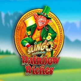 Logo of Slingo Rainbow Riches from Gaming Realms at VipLuck Casino