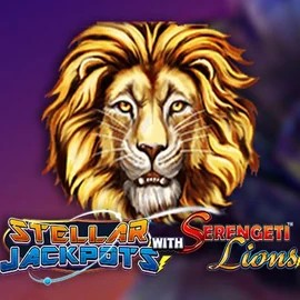 Stellar Jackpots with Serengeti Lions casino game by Lightning Box Game – featured logo at VipLuck Casino