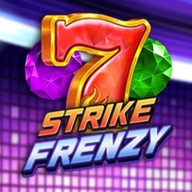 Strike Frenzy slot logo by Pragmatic Play at VipLuck Casino