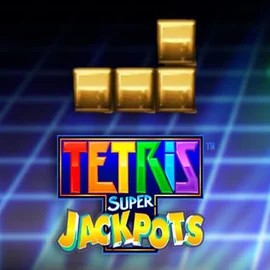 Tetris Super Jackpots slot logo by WMS at VipLuck Casino