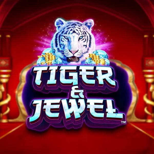 Tiger and Jewel slot logo by Greentube at VipLuck Casino