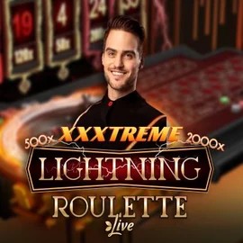 XXXtreme Lightning Roulette logo – Live Casino by Evolution at VipLuck Casino